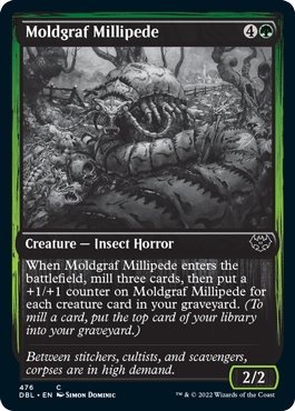 Moldgraf Millipede [Innistrad: Double Feature] | Black Swamp Games