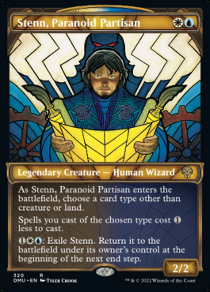 Stenn, Paranoid Partisan (Showcase) [Dominaria United] | Black Swamp Games