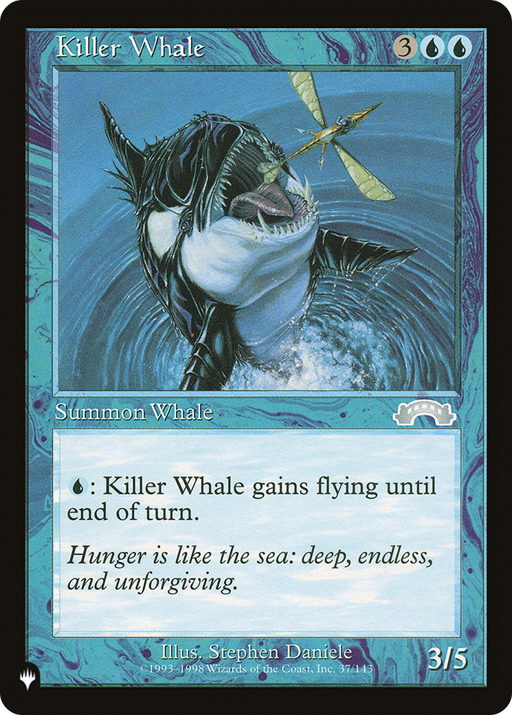 Killer Whale [The List Reprints] | Black Swamp Games