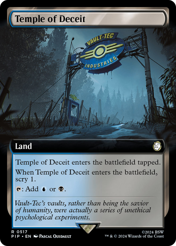 Temple of Deceit (Extended Art) [Fallout] | Black Swamp Games