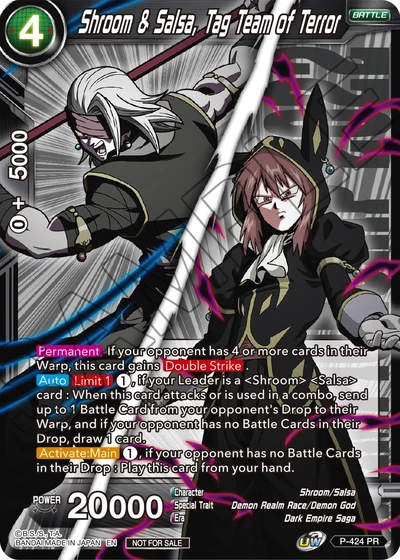 Shroom & Salsa, Tag Team of Terror (Championship Pack 2022 Vol.2) (P-424) [Promotion Cards] | Black Swamp Games
