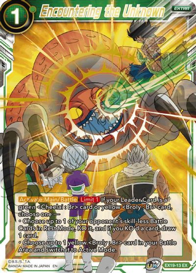 Encountering the Unknown (EX19-13) [Special Anniversary Set 2021] | Black Swamp Games