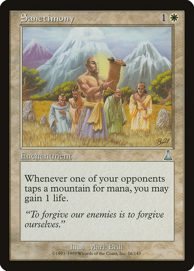 Sanctimony [Urza's Destiny] | Black Swamp Games