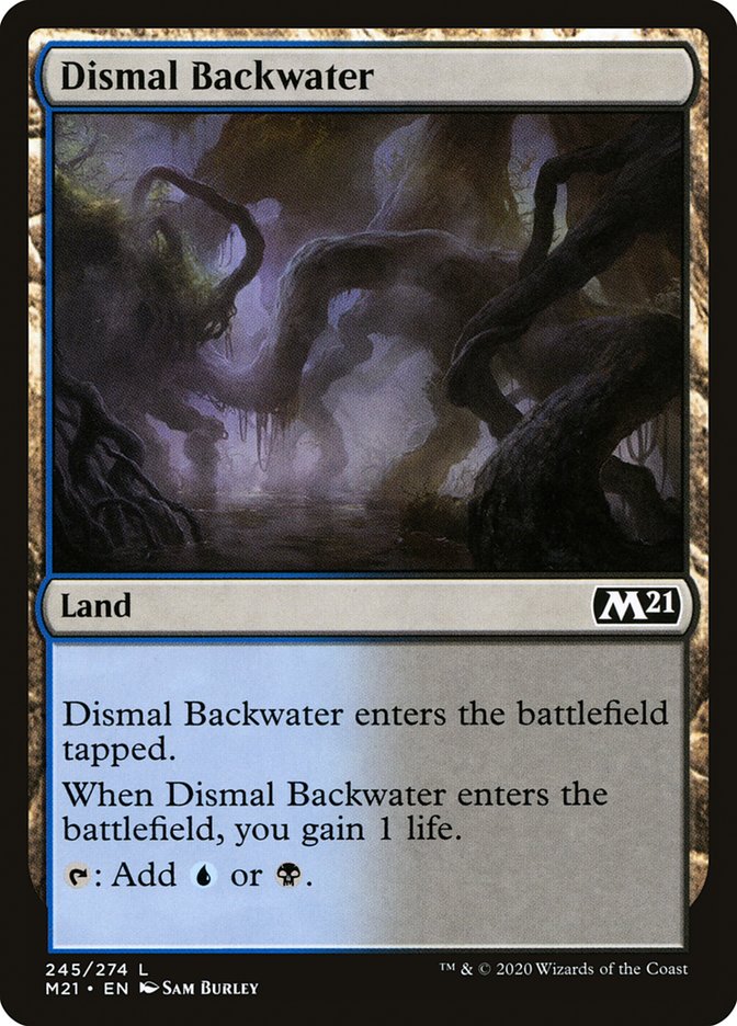 Dismal Backwater [Core Set 2021] | Black Swamp Games