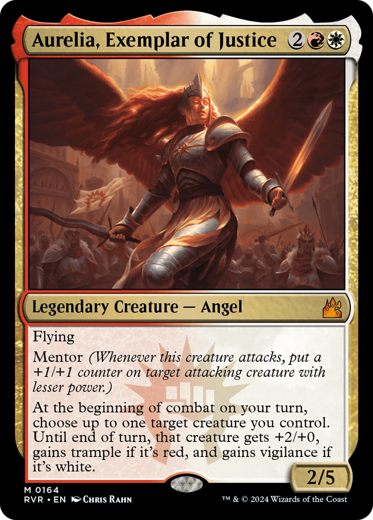 Aurelia, Exemplar of Justice [Ravnica Remastered] | Black Swamp Games