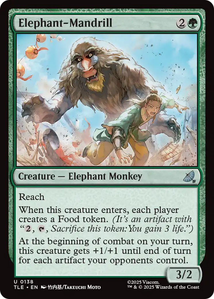 Elephant-Mandrill [Avatar: The Last Airbender: Eternal-Legal] | Black Swamp Games