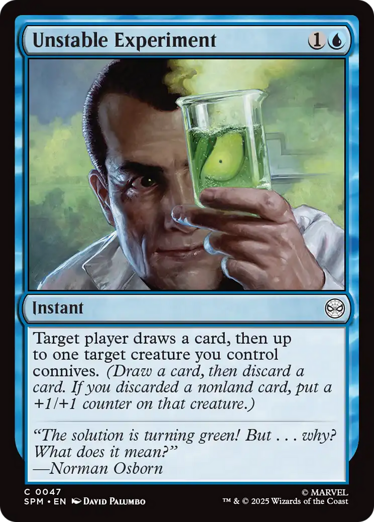 Unstable Experiment [Marvel's Spider-Man] | Black Swamp Games