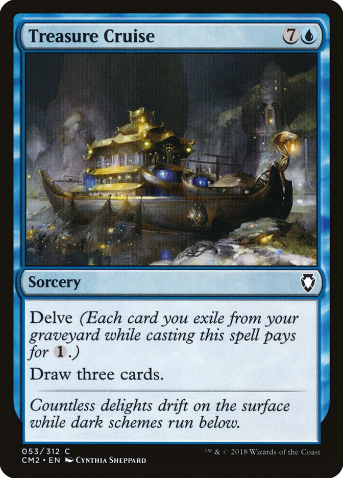 Treasure Cruise [Commander Anthology Volume II] | Black Swamp Games