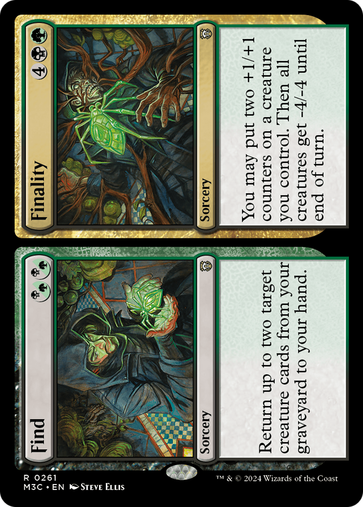 Find // Finality (Ripple Foil) [Modern Horizons 3 Commander] | Black Swamp Games