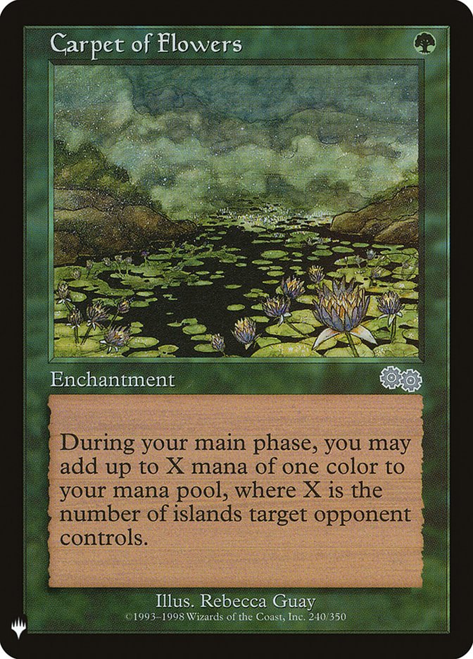Carpet of Flowers [Mystery Booster] | Black Swamp Games