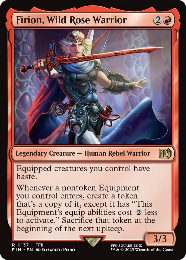 Firion, Wild Rose Warrior [FINAL FANTASY] | Black Swamp Games
