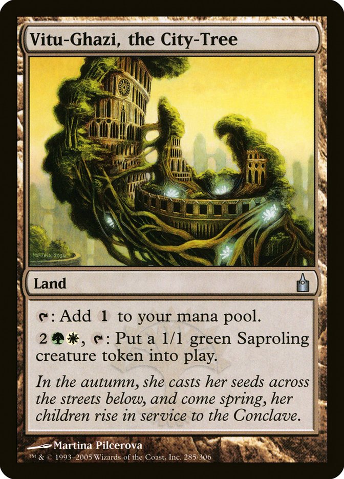 Vitu-Ghazi, the City-Tree [Ravnica: City of Guilds] | Black Swamp Games
