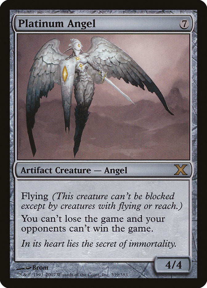 Platinum Angel [Tenth Edition] | Black Swamp Games