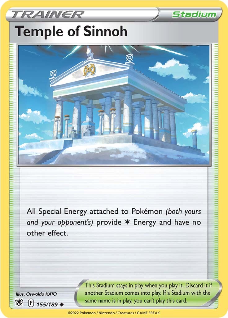 Temple of Sinnoh (155/189) [Sword & Shield: Astral Radiance] | Black Swamp Games