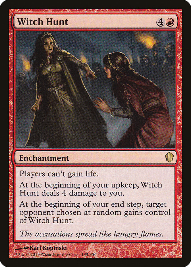 Witch Hunt [Commander 2013] | Black Swamp Games