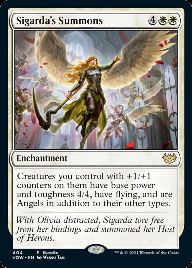 Sigarda's Summons (Bundle) [Innistrad: Crimson Vow] | Black Swamp Games
