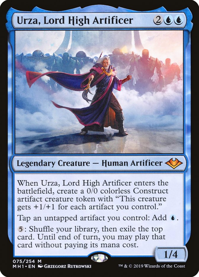 Urza, Lord High Artificer [Modern Horizons] | Black Swamp Games