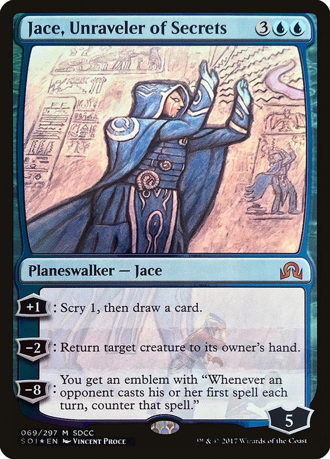 Jace, Unraveler of Secrets [San Diego Comic-Con 2017] | Black Swamp Games