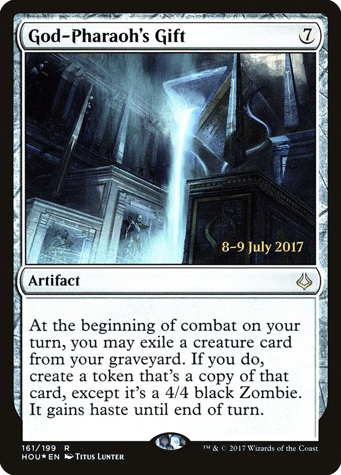 God-Pharaoh's Gift [Hour of Devastation Prerelease Promos] | Black Swamp Games