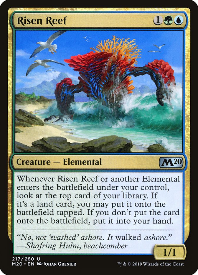 Risen Reef [Core Set 2020] | Black Swamp Games