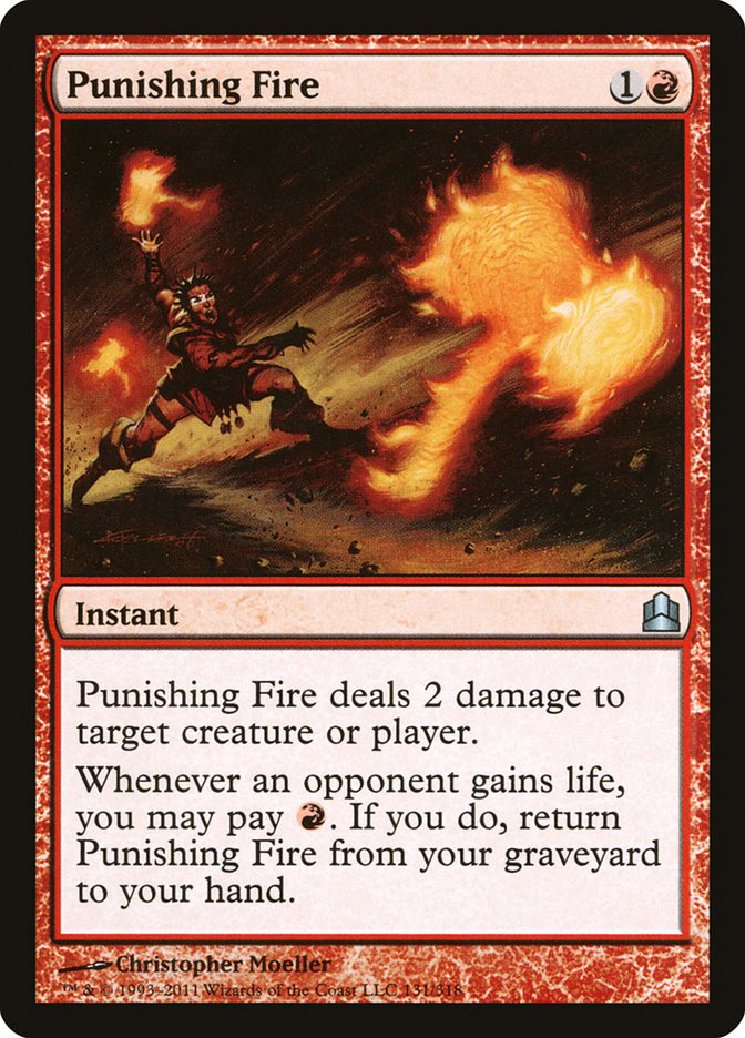 Punishing Fire [Commander 2011] | Black Swamp Games