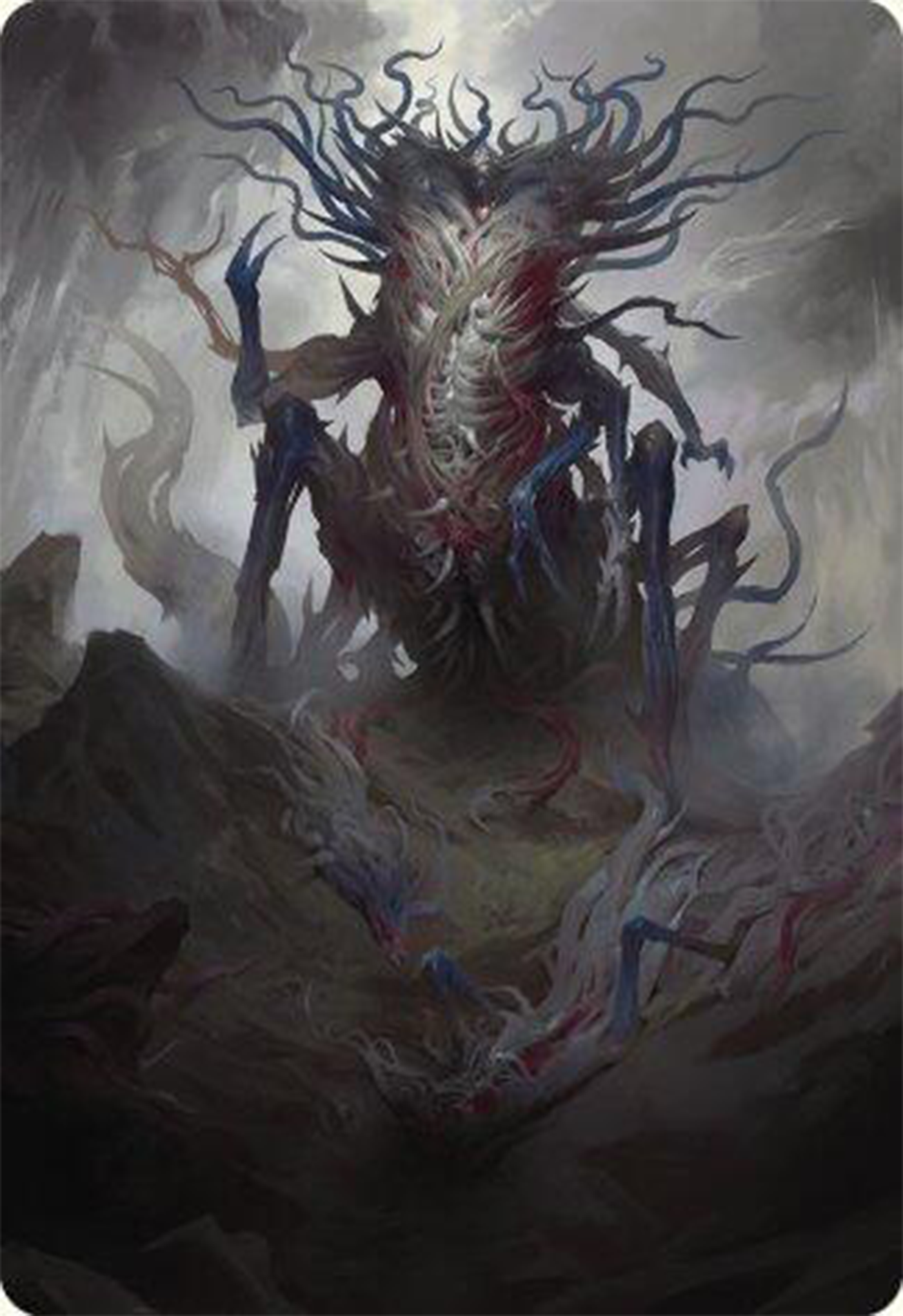 Azlask, the Swelling Scourge Art Card [Modern Horizons 3 Art Series] | Black Swamp Games