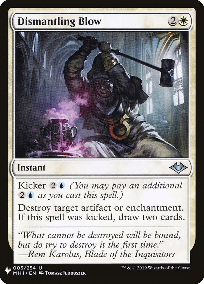 Dismantling Blow [Mystery Booster] | Black Swamp Games