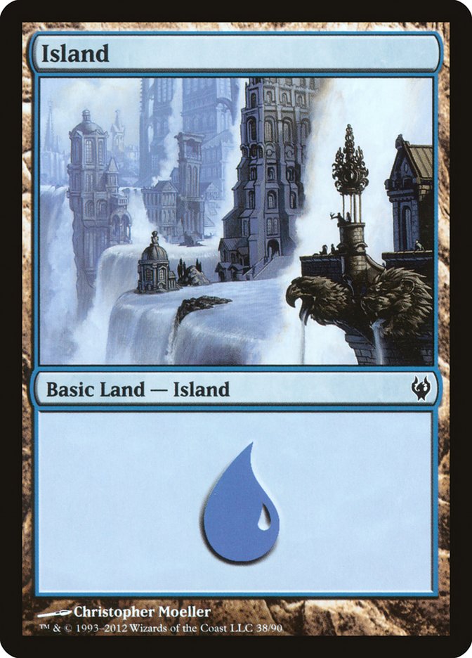 Island (38) [Duel Decks: Izzet vs. Golgari] | Black Swamp Games