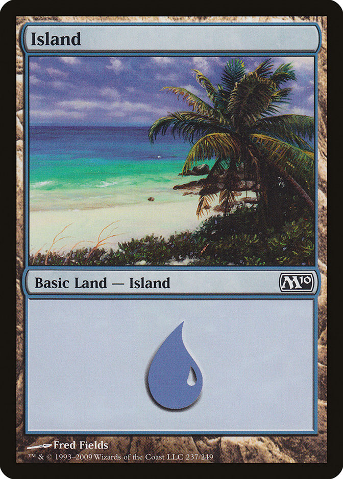 Island (237) [Magic 2010] | Black Swamp Games