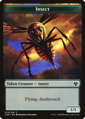 Spirit // Insect (013) Double-Sided Token [Commander 2020 Tokens] | Black Swamp Games
