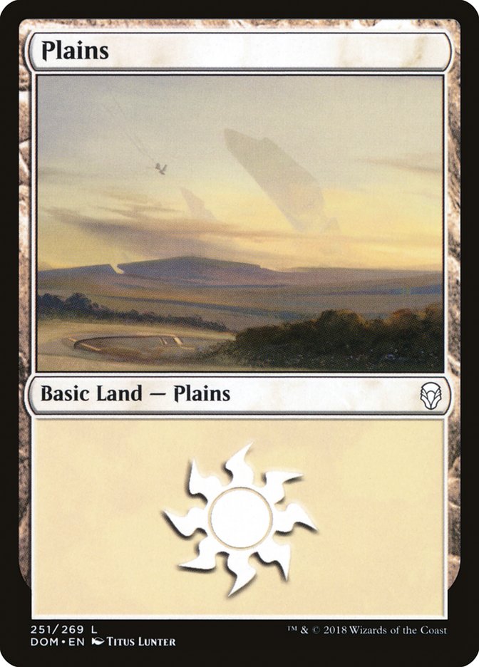 Plains (251) [Dominaria] | Black Swamp Games