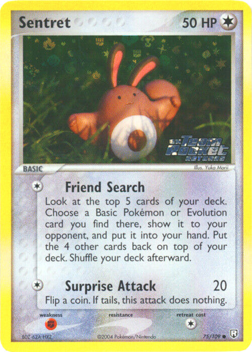 Sentret (75/109) (Stamped) [EX: Team Rocket Returns] | Black Swamp Games