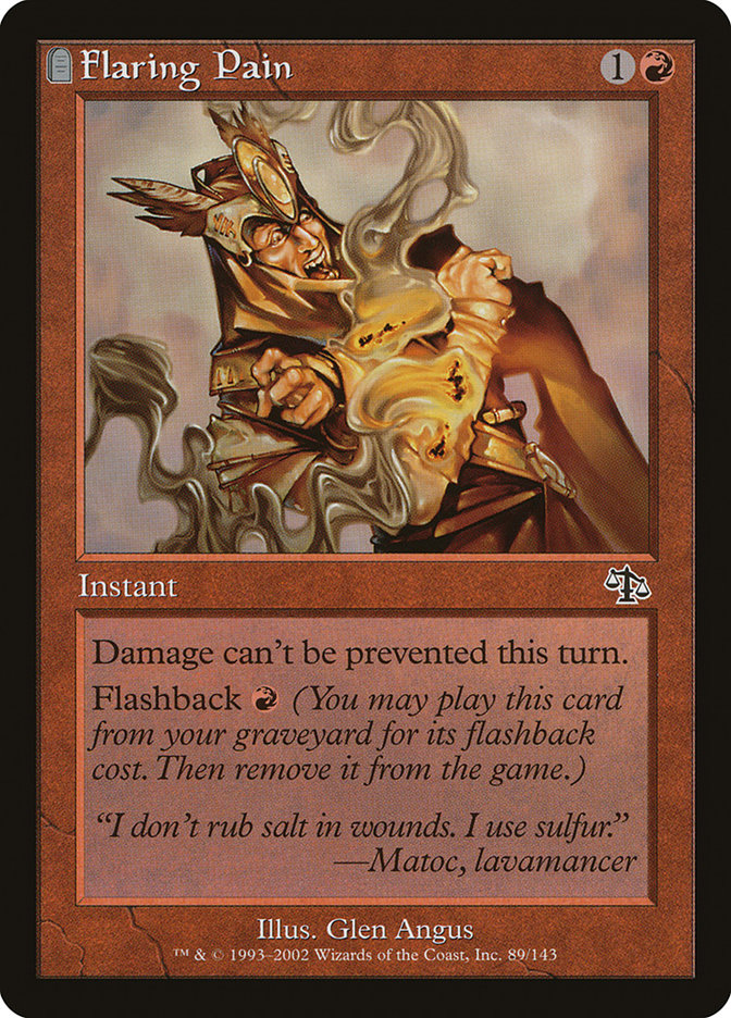 Flaring Pain [Judgment] | Black Swamp Games