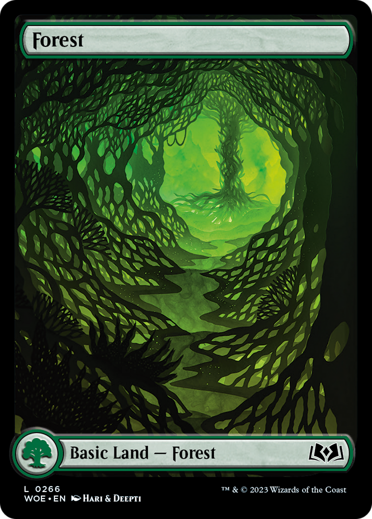 Forest (266) (Full-Art) [Wilds of Eldraine] | Black Swamp Games