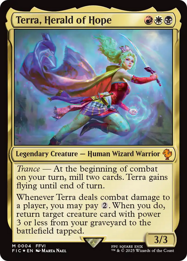 Terra, Herald of Hope [FINAL FANTASY Commander] | Black Swamp Games