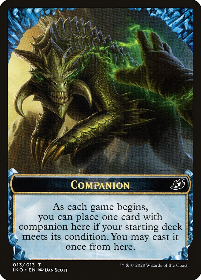 Companion [Ikoria: Lair of Behemoths Tokens] | Black Swamp Games