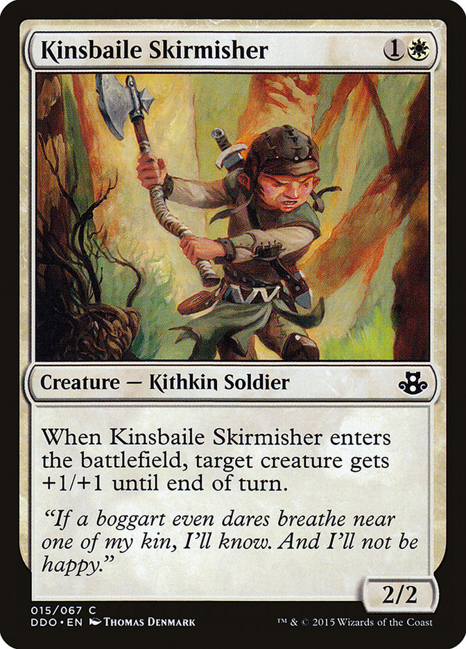 Kinsbaile Skirmisher [Duel Decks: Elspeth vs. Kiora] | Black Swamp Games