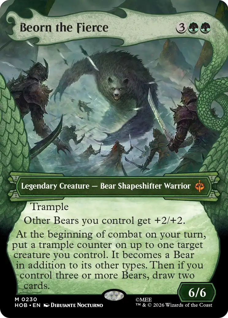 Beorn the Fierce (Showcase) [The Hobbit] | Black Swamp Games