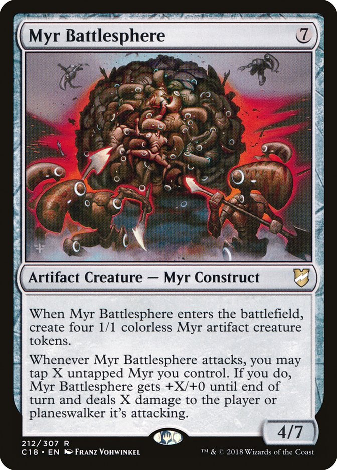 Myr Battlesphere [Commander 2018] | Black Swamp Games