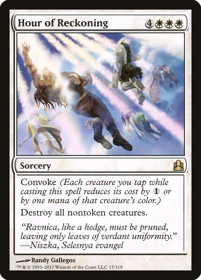Hour of Reckoning [Commander 2011] | Black Swamp Games