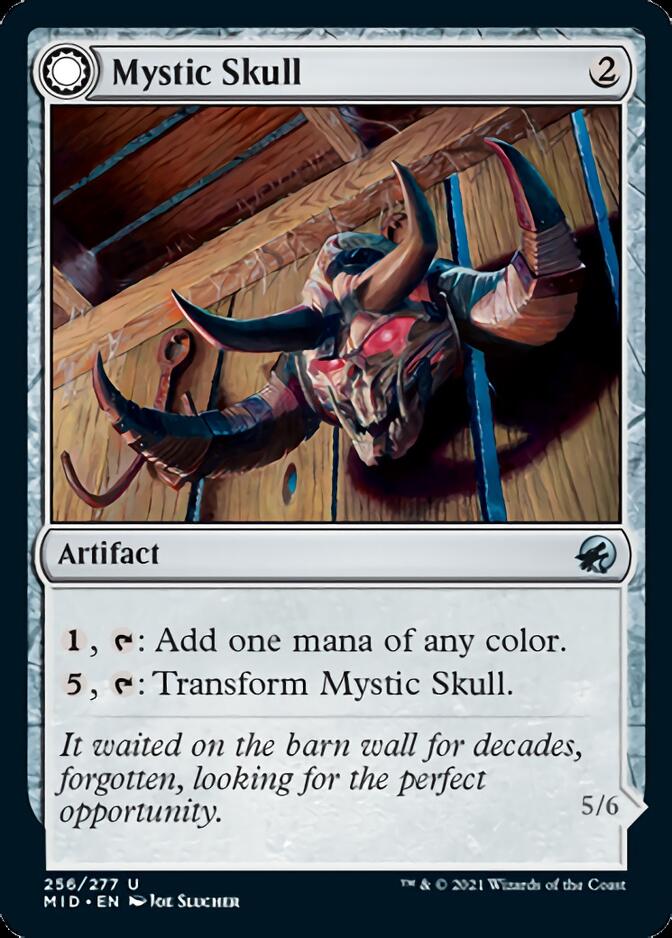 Mystic Skull // Mystic Monstrosity [Innistrad: Midnight Hunt] | Black Swamp Games