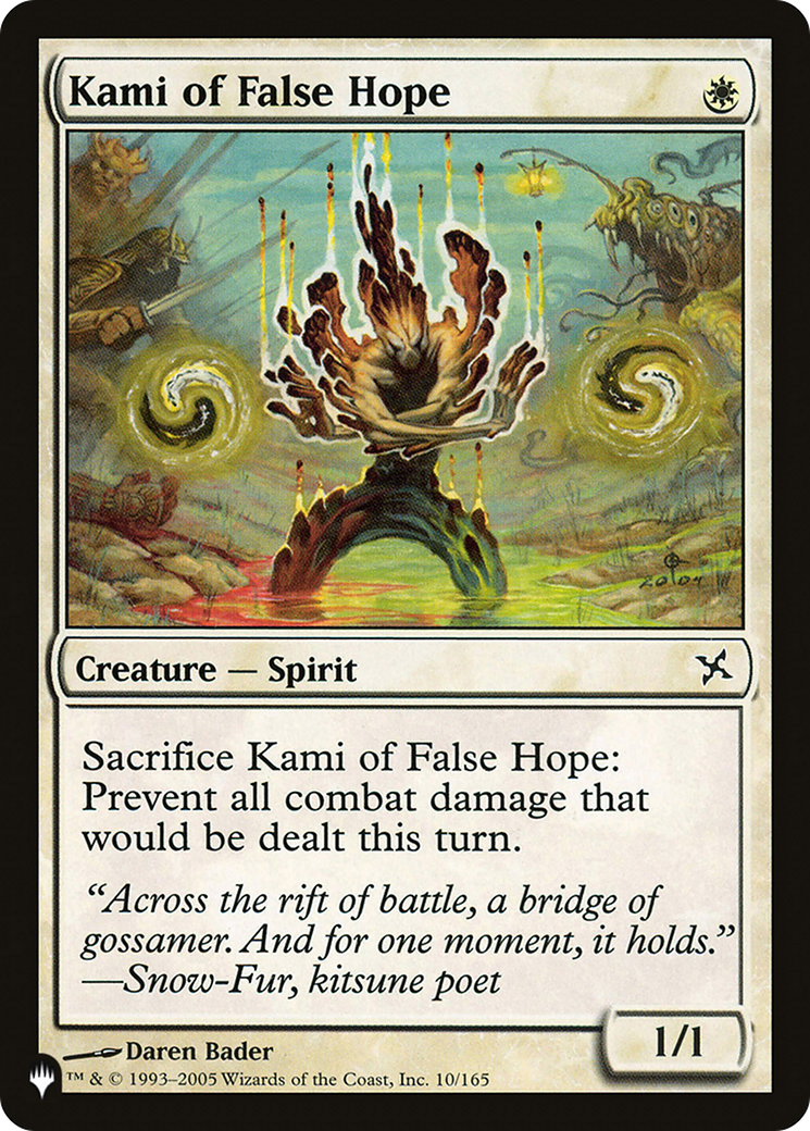 Kami of False Hope [The List] | Black Swamp Games