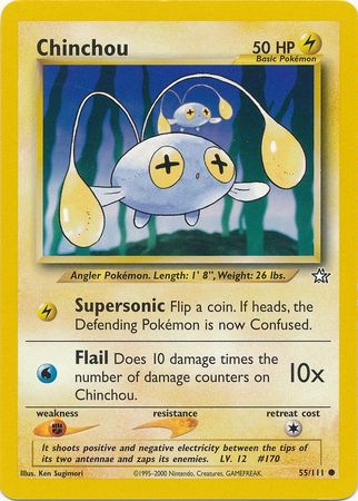 Chinchou (55/111) [Neo Genesis Unlimited] | Black Swamp Games