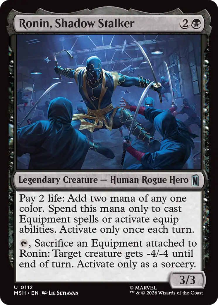 Ronin, Shadow Stalker [Marvel Super Heroes] | Black Swamp Games