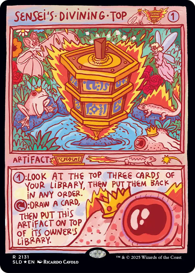 Sensei's Divining Top [Secret Lair Drop Series] | Black Swamp Games