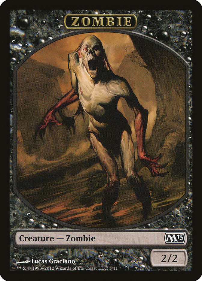 Zombie Token [Magic 2013 Tokens] | Black Swamp Games