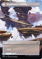 Branchloft Pathway // Boulderloft Pathway (Borderless Alternate Art) [Zendikar Rising] | Black Swamp Games