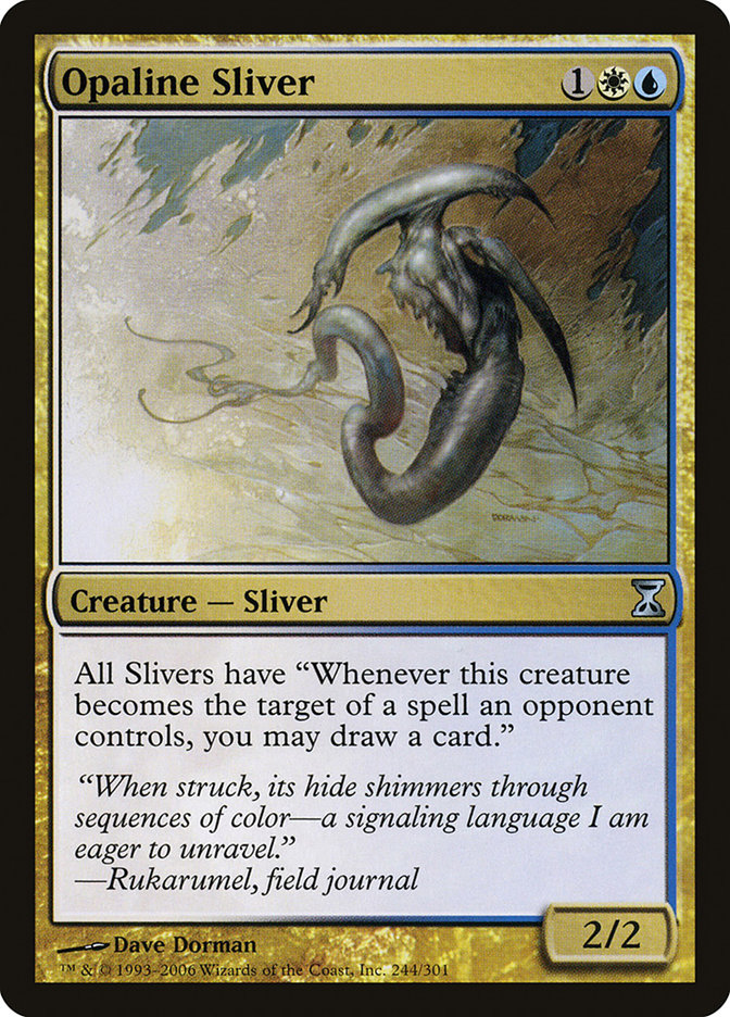 Opaline Sliver [Time Spiral] | Black Swamp Games