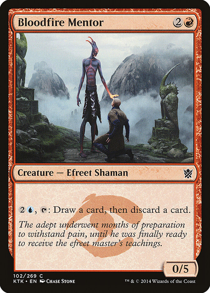Bloodfire Mentor [Khans of Tarkir] | Black Swamp Games