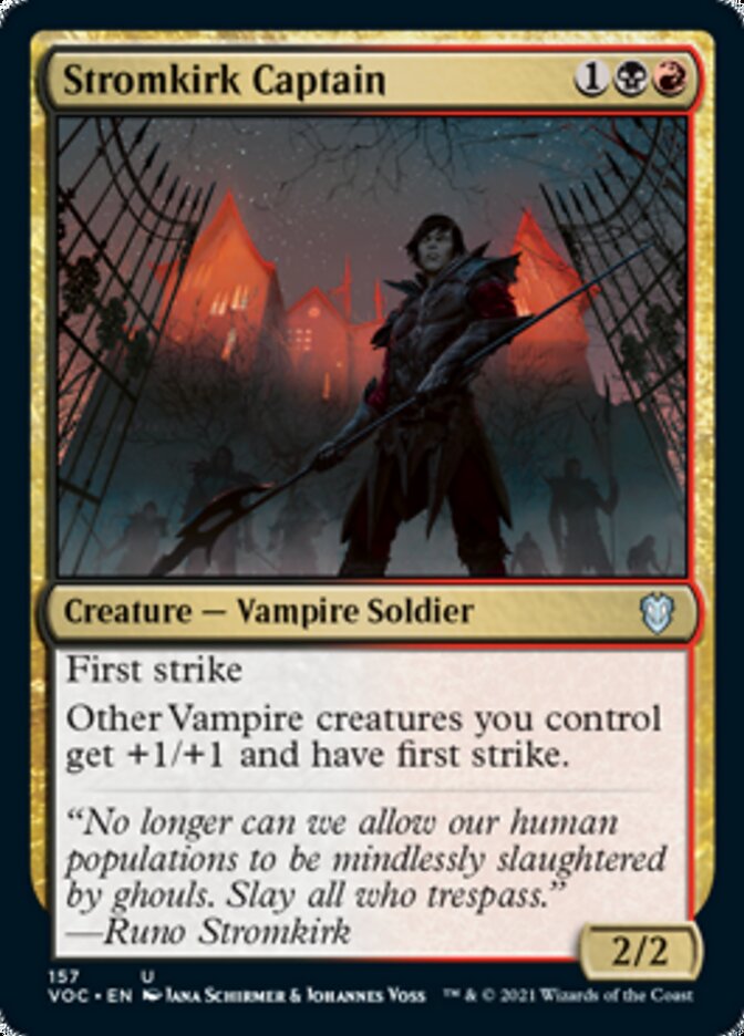 Stromkirk Captain [Innistrad: Crimson Vow Commander] | Black Swamp Games